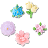 Beaded Flowers 5 Pack Jibbitz™ charms | Crocs sale