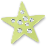 Green Gem Star Jibbitz™ charms | Crocs outlet