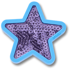 Purple Sequin Star Jibbitz™ charms | Crocs online