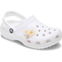 White Floral Blossom Jibbitz™ charms | Crocs on sale