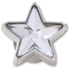 Silver Gem Sparkle Star Jibbitz™ charms | Crocs near me