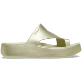 Getaway Metallic Platform Toe Loop | Crocs outlet
