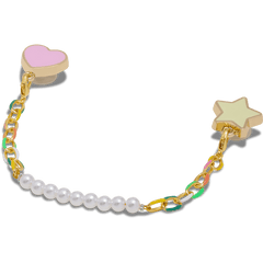 Pearl and Rainbow Bag Chain | Crocs for sale