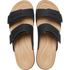 Brooklyn Buckle Matte Wrap Low Wedge | Crocs discount