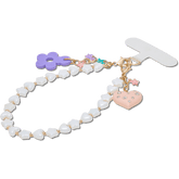 Beaded Heart Flower Phone Wristlet | Crocs on sale