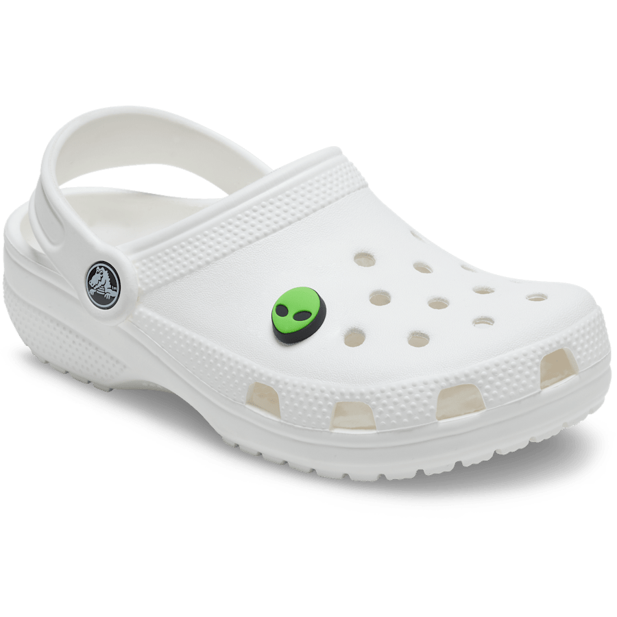 Tiny Green Alien Head Jibbitz™ charms | Crocs on sale