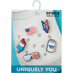 USA 5 Pack Jibbitz Shoe Charm | Crocs US