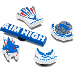 Armed Forces US Air Force 5Pck Jibbitz Shoe Charm | Crocs outlet