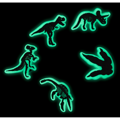 Glow In The Dark Dino 5 Pack Jibbitz Shoe Charm | Crocs on sale
