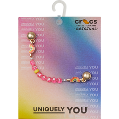 Be Happy Chain Jibbitz™ charms | Crocs online