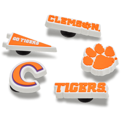 Clemson Univ 5 Pack Jibbitz™ charms | Crocs online