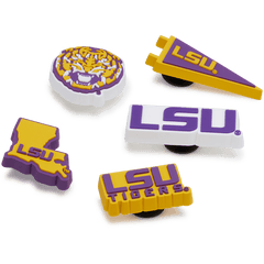 LSU 5 Pack Jibbitz™ charms | Crocs discount