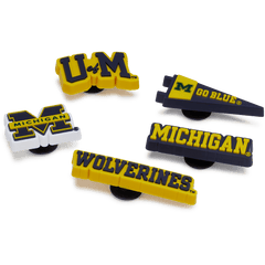 University of Michigan 5 Pack Jibbitz™ charms | Crocs sale