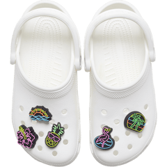 Lights Up Neon 5 Pack Jibbitz™ charms | Crocs sale