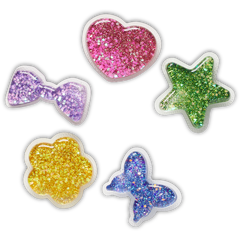 UV Changing Squish 5 Pack Jibbitz™ charms | Crocs for sale
