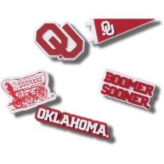 Univ of Oklahoma 5 Pack Jibbitz™ charms | Crocs outlet