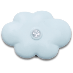 Blue Flower With Crystal Jibbitz™ charms | Crocs US