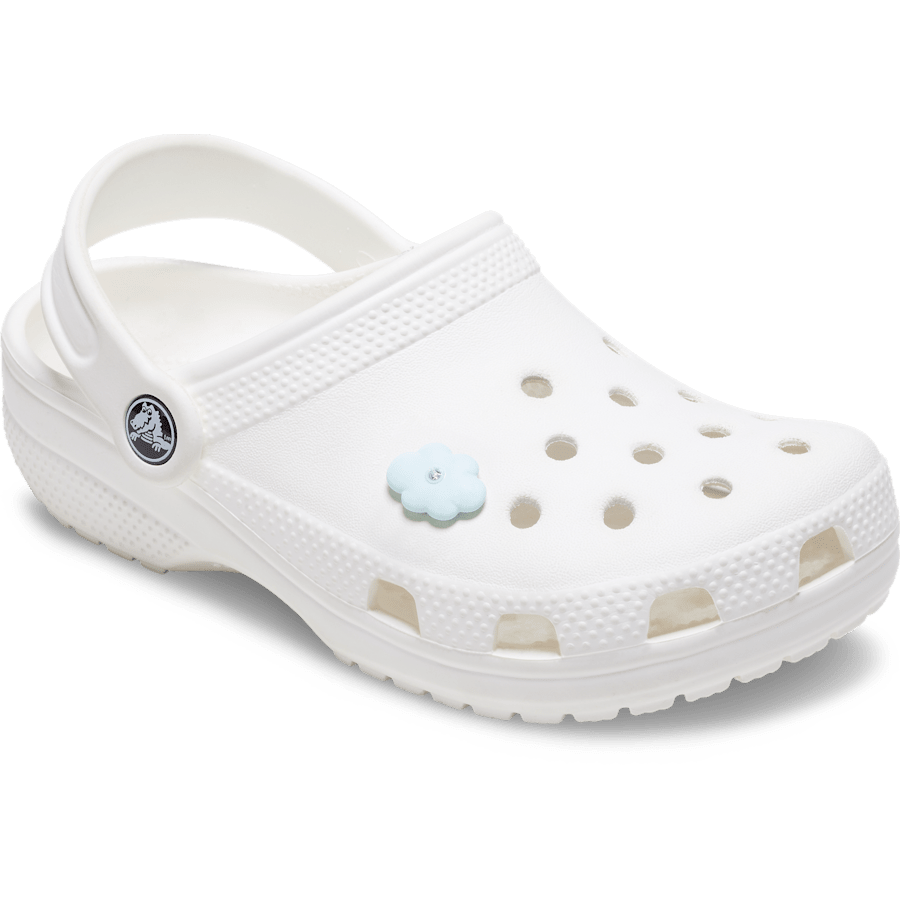 Blue Flower With Crystal Jibbitz™ charms | Crocs US