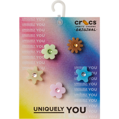 Enlighten Flower 5 Pack Jibbitz™ charms | Crocs for sale