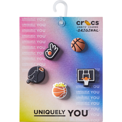 Basketball Team 5 Pack Jibbitz™ charms | Crocs outlet