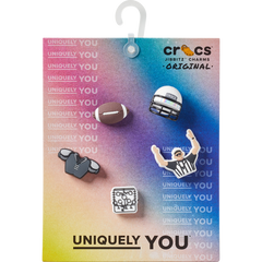 Football Team 5 Pack Jibbitz™ charms | Crocs US