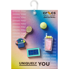 Day at The Tennis Court 5 Pack Jibbitz™ charms | Crocs for sale