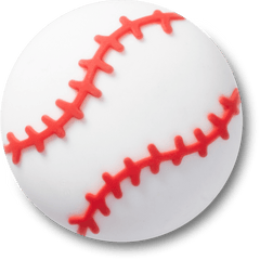 Textured Baseball Jibbitz™ charms | Crocs online