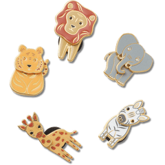 Enamel Safari 5 Pack Jibbitz™ charms | Crocs outlet