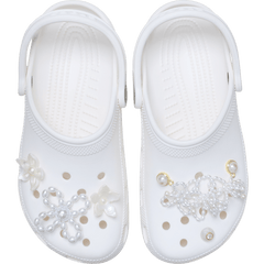 White Pearl Beaded 5 Pack Jibbitz™ charms | Crocs outlet