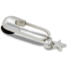 Silver Meta Safety Pin Jibbitz™ charms | Crocs on sale