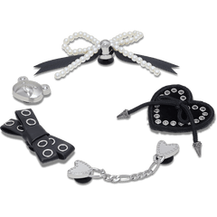 Indie Luxe Silver 5 Pack Jibbitz™ charms | Crocs on sale
