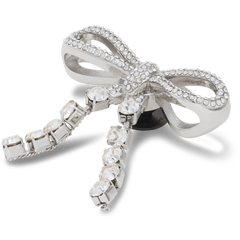 Silver Gem Bow Jibbitz™ charms | Crocs discount
