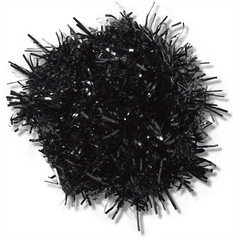 Black Tinsel Pom Jibbitz™ charms | Crocs US