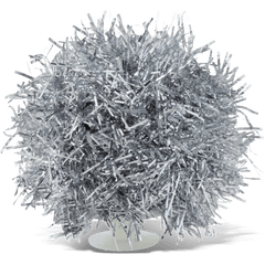 Silver Tinsel Pom Jibbitz™ charms | Crocs online
