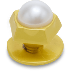 Gold Pentagon Pearl Jibbitz™ charms | Crocs for sale