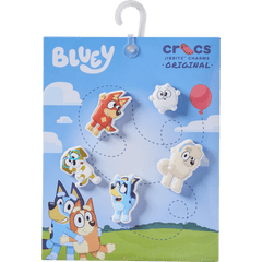 Bluey 5 Pack Jibbitz Shoe Charm | Crocs for sale