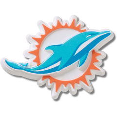 NFL Miami Dolphins Logo Jibbitz™ charms | Crocs online