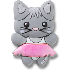 Cutie Ballerina Kitty Jibbitz™ charms | Crocs US