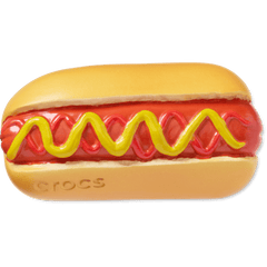 Hot Dog Dipped in Mustard Jibbitz™ charms | Crocs online