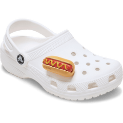 Hot Dog Dipped in Mustard Jibbitz™ charms | Crocs online