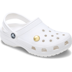 Large Gold Circle Stud Jibbitz™ charms | Crocs online
