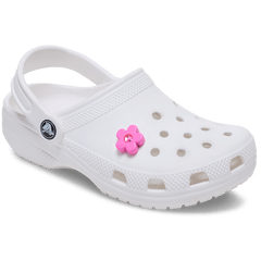 Bright Pink Flower With Gem Jibbitz™ charms | Crocs outlet