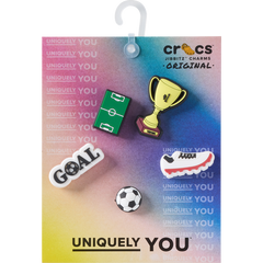 Soccer Star 5 Pack Jibbitz™ charms | Crocs sale
