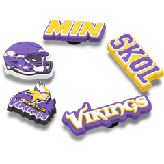 NFL Minnesota Vikings 5 Pack Jibbitz Shoe Charm | Crocs on sale