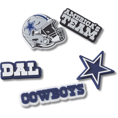 NFL Dallas Cowboys 5 Pack Jibbitz Shoe Charm | Crocs sale