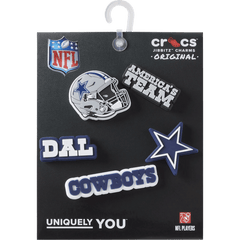 NFL Dallas Cowboys 5 Pack Jibbitz Shoe Charm | Crocs sale