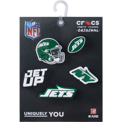 NFL New York Jets 5 Pack Jibbitz Shoe Charm | Crocs sale