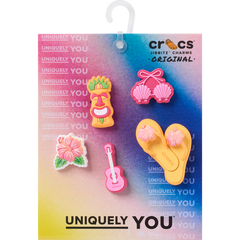 Tiki Vacation 5 Pack Jibbitz™ charms | Crocs on sale
