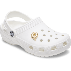 Gold Bubble Letter Q Jibbitz™ charms | Crocs on sale