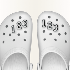 Number 0-9 Jibbitz Shoe Charm | Crocs for sale